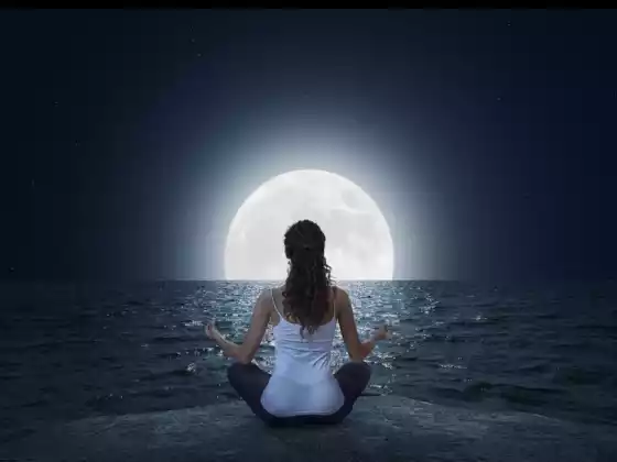Vollmond-Energieheilung mit geführter Meditation