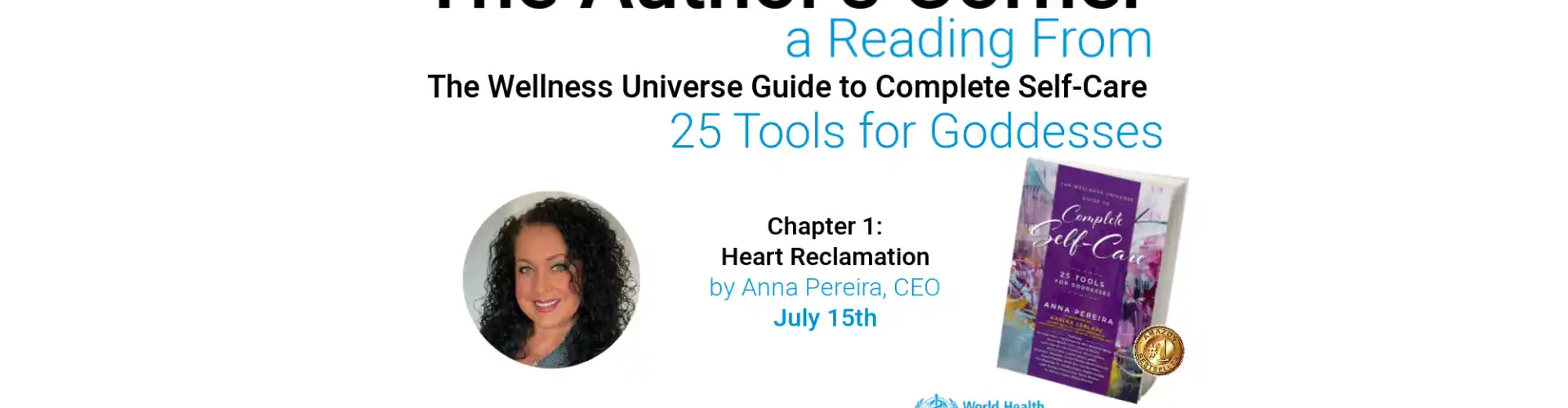 Góc tác giả với Anna Pereira: Chương 1 trong 25 công cụ dành cho nữ thần - Online Class by The Wellness Universe