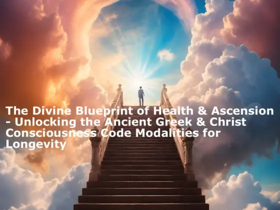 PART 2 - The Divine Blueprint of Health & Ascension - Unlocking the Ancient Greek & Christ Conscious